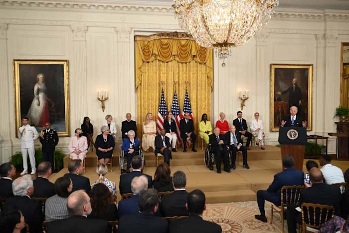 presidential medal of freedom ceremony